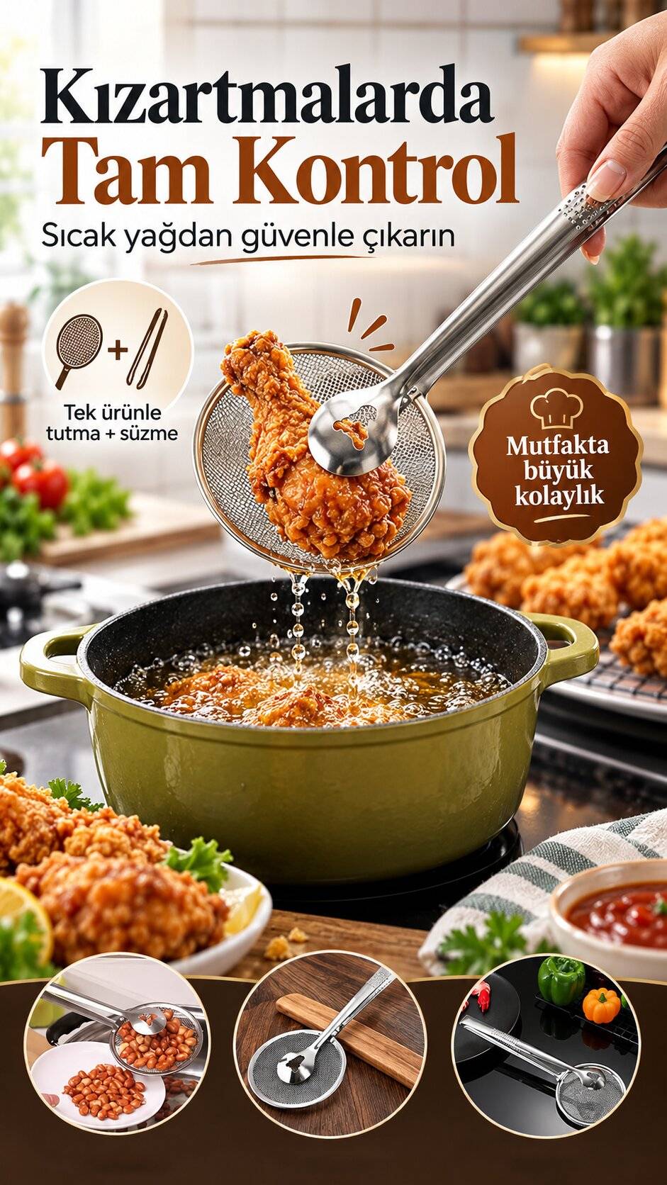 Tek hamlede tut ve süz